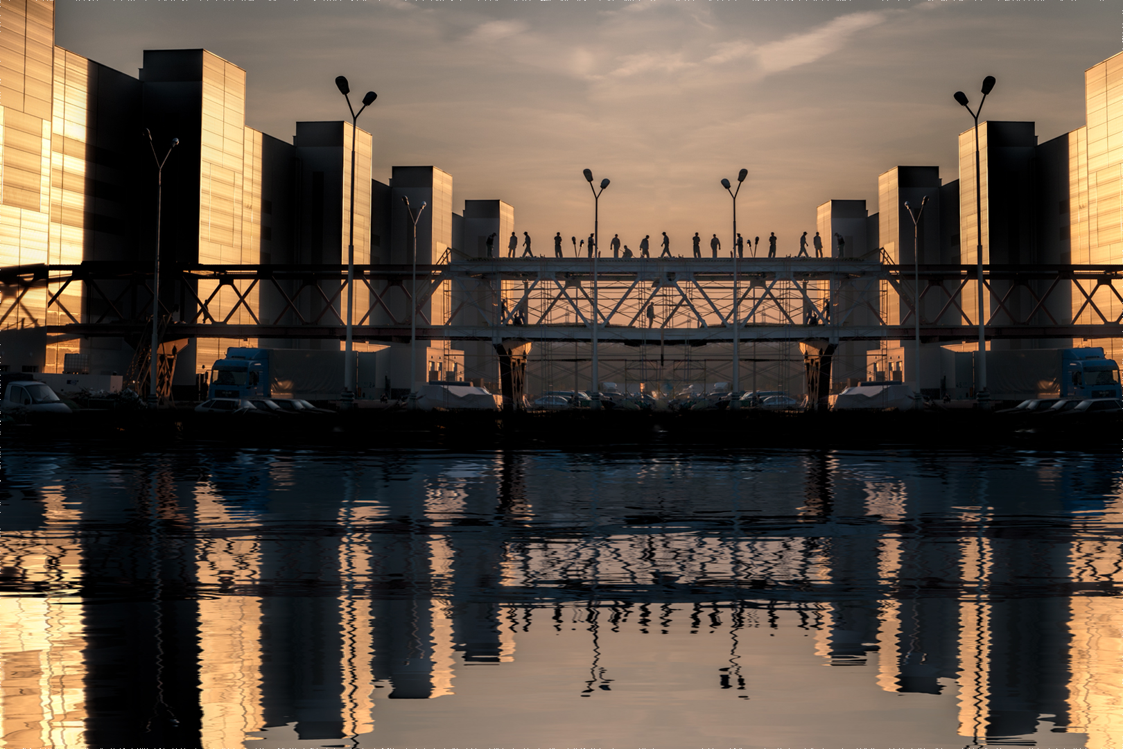 Double reflection | Двойное отражение